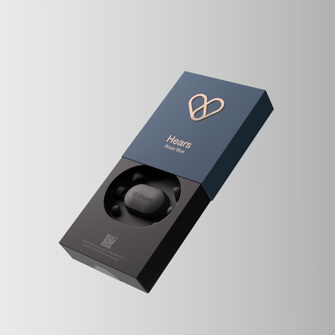 Hears Packaging Brass Blue